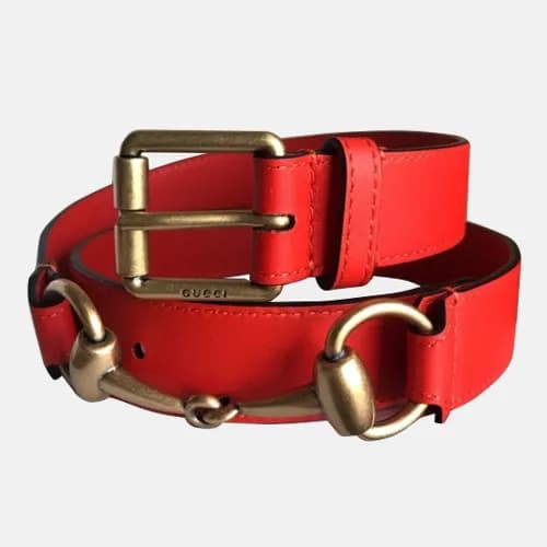 Gucci 2019 Mens Horsbit Buckle Leather Belt - 구찌 남… - 1