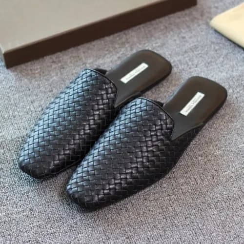 Bottega Veneta 2019 Mens Driving Leather Sandal - … - 1