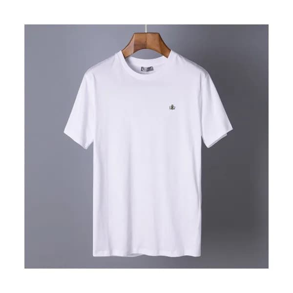 Dior 2019 Mens Honeybee Logo Cotton Short Sleeved … - 1