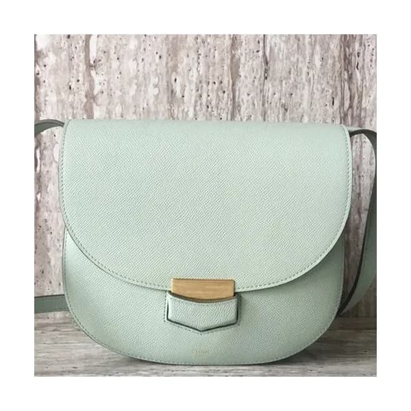 Celine Leather Trotteur Large Shoulder Bag,23CM - … - 1