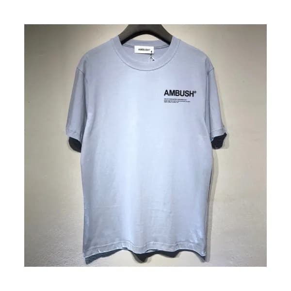 Ambush 2019 Mens Logo Cotton Short Sleeved Tshirt… - 1