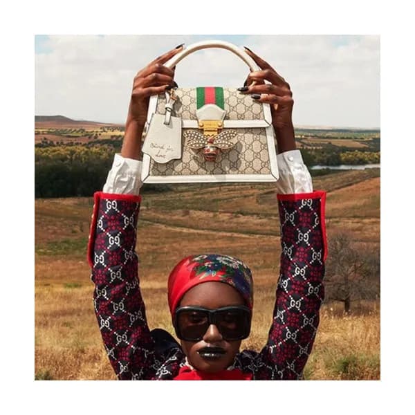 Gucci GG 2019 Queen Margaret Leather Tote Shoulder… - 1