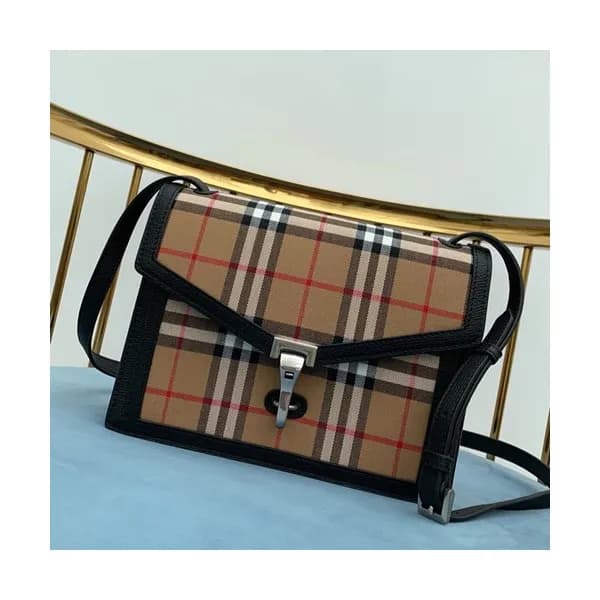 Burberry 2019 Vintage Check Cross Bag, 24cm - 버버리 … - 1