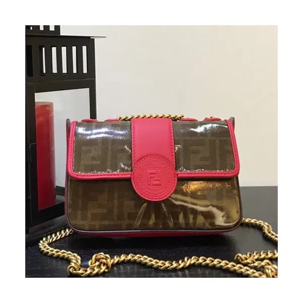 Fendi 2019 Chain Shoulder Cross Bag ,18CM - 펜디 201… - 1