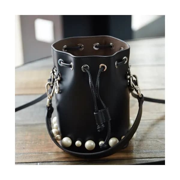 Fendi 2019 Mon Tresor Bucket Tote Shoulder Bag ,18… - 1