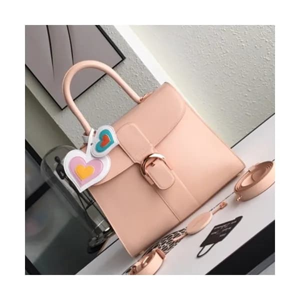 Delvaux 2019 Brillant Leather Tote Shoulder Bag,28… - 1