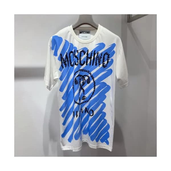 Moschino 2019 Mm/Wm Crew -neck Cotton Short Sleeve… - 1