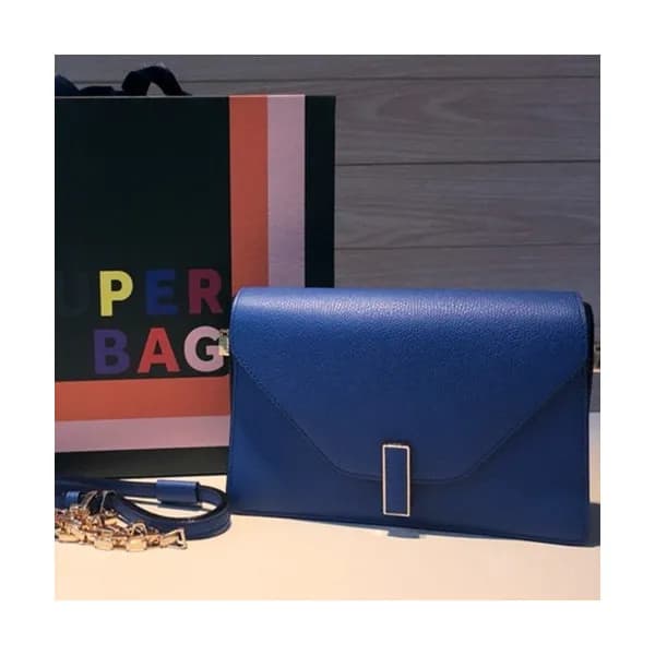 Valextra 2019 Epsom Leather Shoulder Bag,22CM - 발렉… - 1