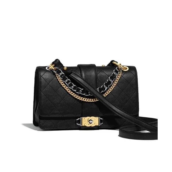 Chanel 2019 Leather Large Shoulder Bag ,25CM - 샤넬 … - 1