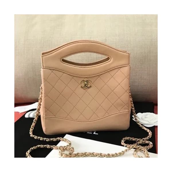 Chanel 2019 31 Leather Small Tote Shoulder Bag ,21… - 1