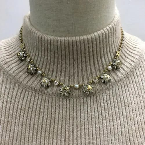 Dior Vintage Choker - 디올 여성용 빈티지 목걸이Dio0023.(옐로우 …