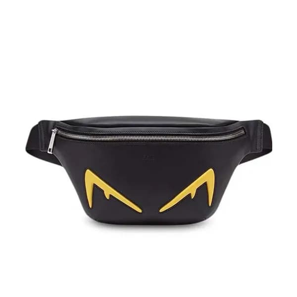 Fendi 2019 Leather Hip Sack ,35CM - 펜디 2019 레더 남여공… - 1