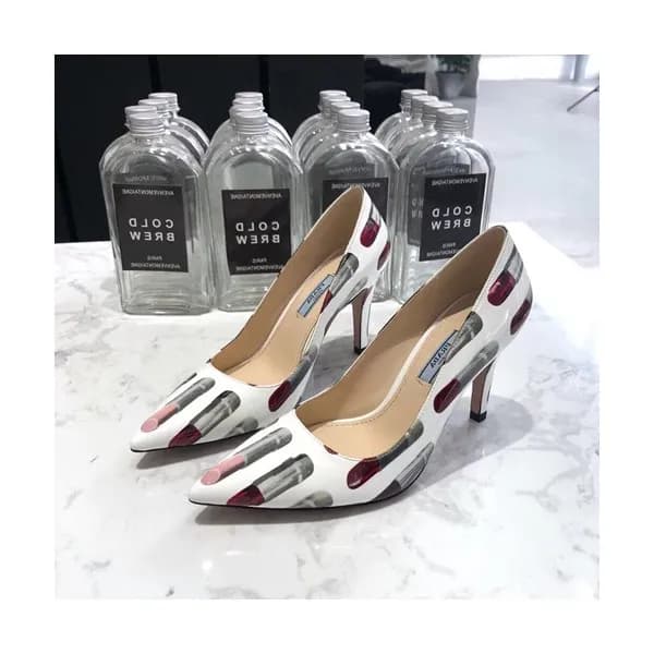 Prada 2019 Ladies Leather Pumps High Heel - 프라다 20… - 1