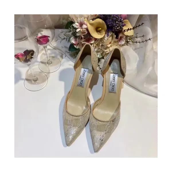 Jimmy Choo 2019 Ladies Lace High Heel - 지미츄 2019 여… - 1