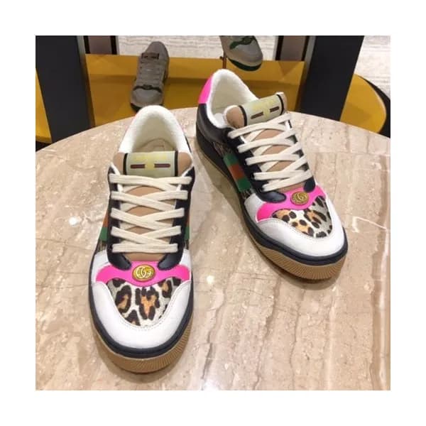 Gucci 2019 Mm/Wm Leather Sneakers - 구찌 2019 남여공용 레… - 1