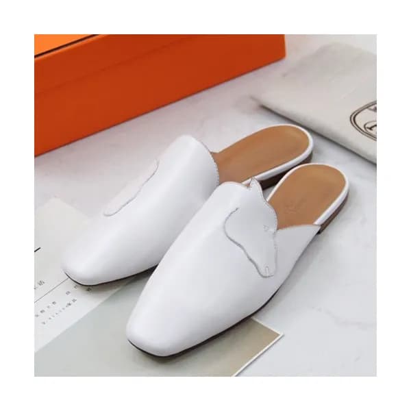 Hermes 2019 Ladies Leather Bloafer- 에르메스 2019 여성용 … - 1
