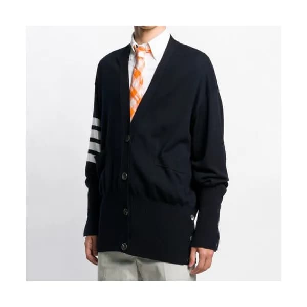 Thom Browne 2019 Mens Strap V-neck Cardigan - 톰브라운… - 1