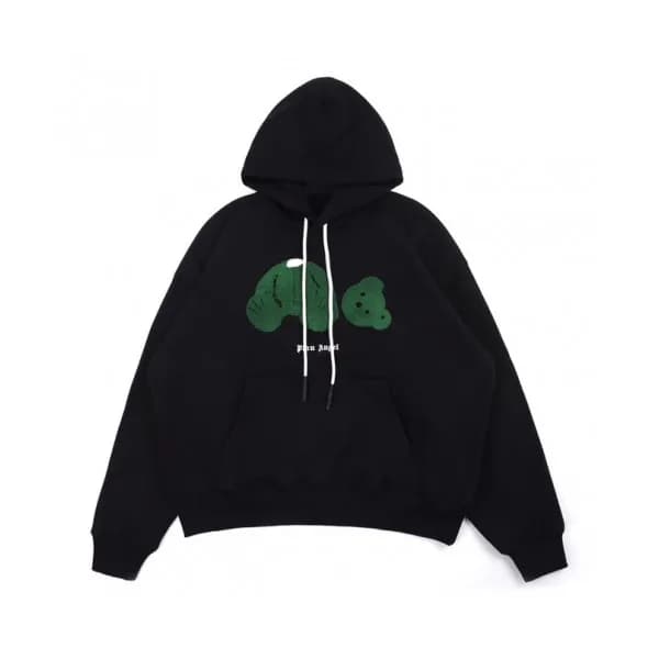 Palm Angels 2019 Mm/Wm Logo Oversize Cotton Hood T… - 1