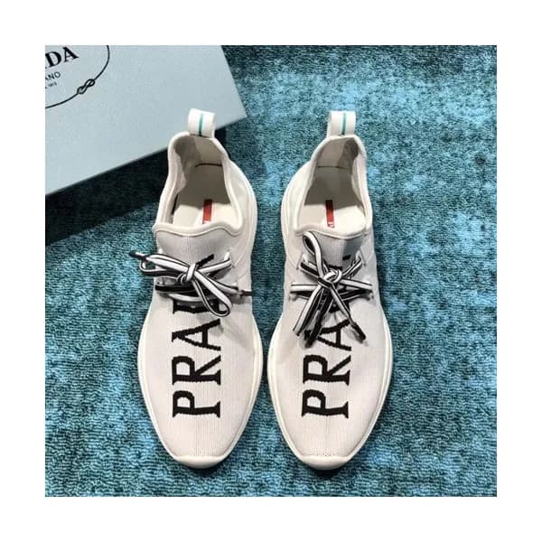 Prada 2019 Mens Knit Sneakers - 프라다 2019 남성용 니트 스니… - 1