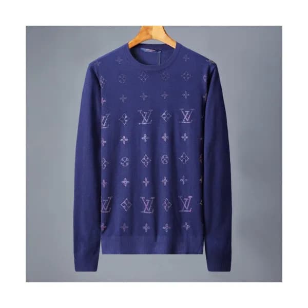 Louis vuitton 2019 monogram Crew neck Sweater - 루이… - 1