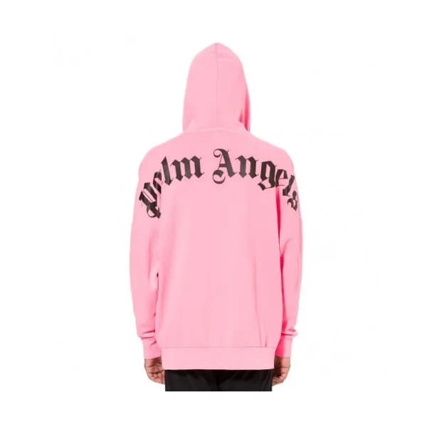 Palm Angels 2019 Mens Logo Cotton Hood Tee - 팜 엔젤스… - 1