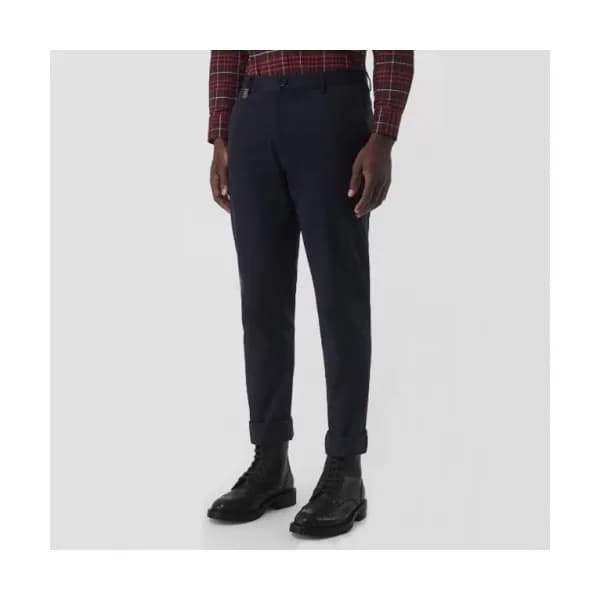 Burberry 2019 Mens Business Classic Cotton Pants -… - 1