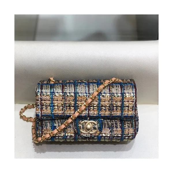 Chanel 2019 Tweed Shoulder Bag ,20CM - 샤넬 2019 여성용… - 1