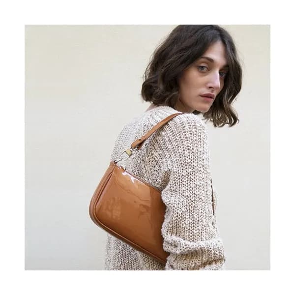 By Far 2019 Leather Tote Shoulder Bag,28cm - 바이 파 … - 1