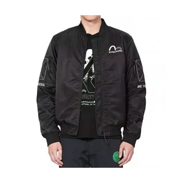 Evisu Mens Embroidery Evisukuro Casual Down Jacket… - 1