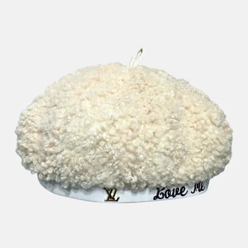 Louis Vuitton 2019 Ladies Lambs Wool Cap - 루이비통 20… - 1