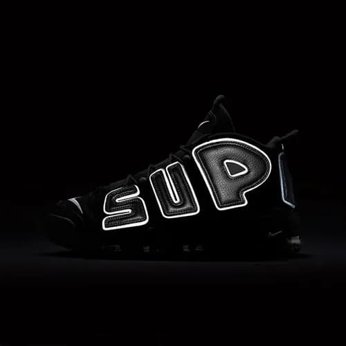 Supreme x Nike 2019 Uptempo Running Shoes 902290 -… - 1