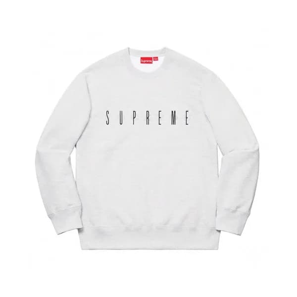 Supreme 2020 Mm/Wm Embroidery Logo Cotton Man-to-m… - 1