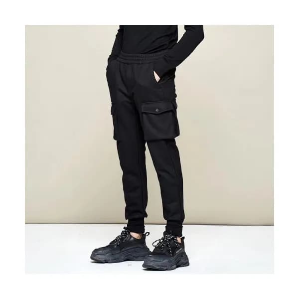 Stone Island 2020 Mens Logo Casual Wool Pants - 스톤… - 1