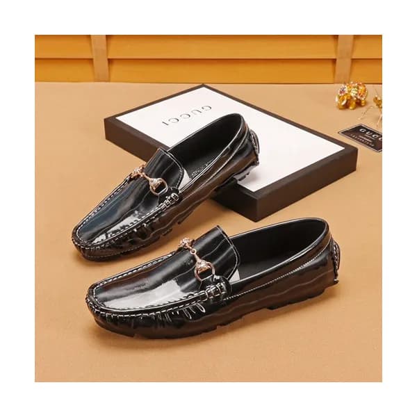 Gucci 2019 Mens Leather Loafer - 구찌 2019 남성용 레더 로퍼… - 1