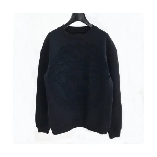 Versace 2020 Mens Medusa Crew-neck Cotton Tshirts … - 1