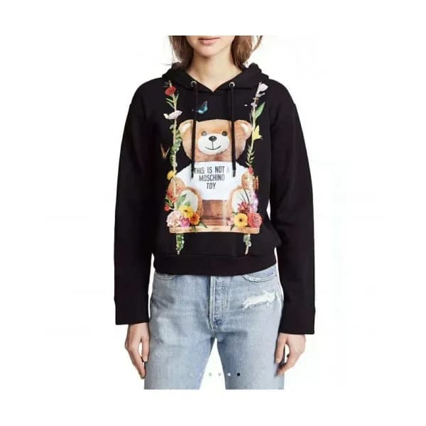 [모스키노]Moschino 2020 Womens Teddy Bear Cotton Hoodi… - 1