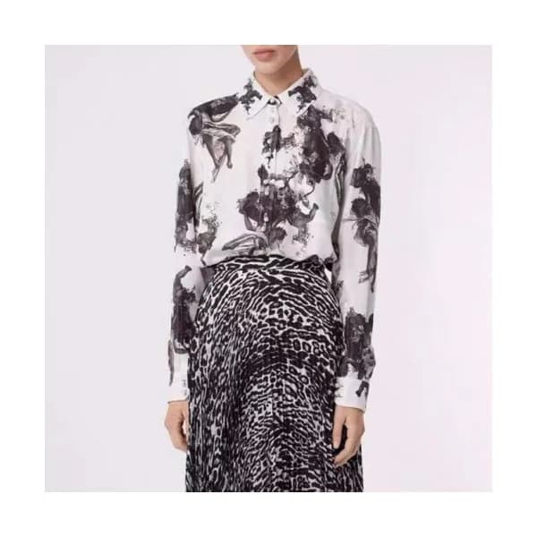 [버버리]Burberry 2020 Womens Flower Silk Tshirts - 버버… - 1