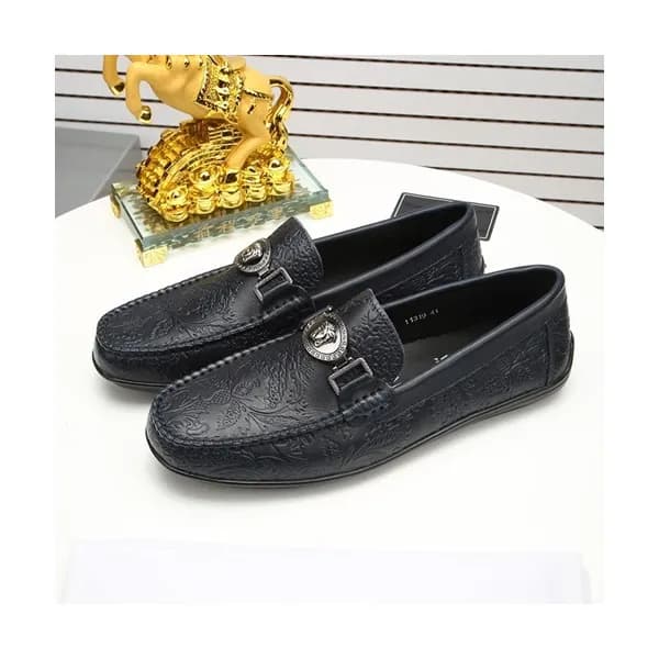 Versace 2020 Mens Leather Loafer - 베르사체 2020 남성용 … - 1
