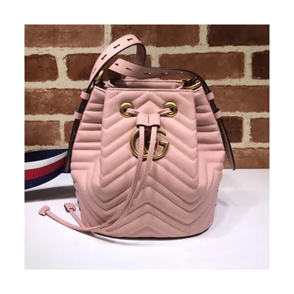 Gucci 2020 Marmont Matlase Women Bucket Bag,21CM -… - 1