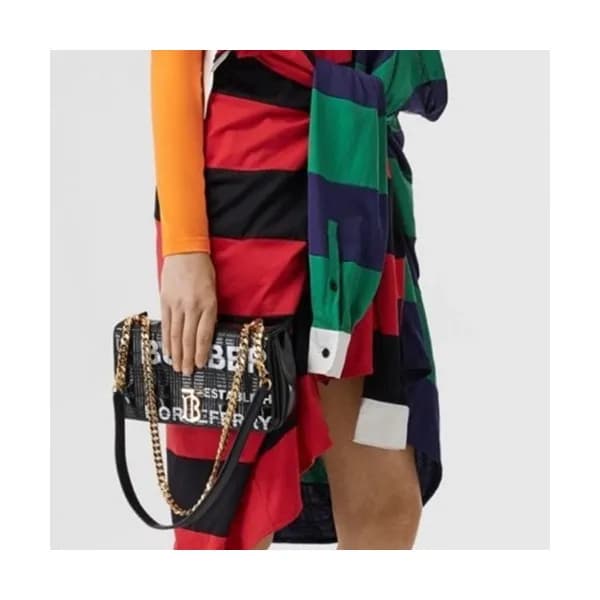 Burberry 2020 Leather TB Chain Shoulder Bag, 23cm … - 1