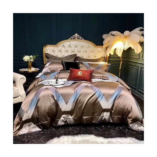 Hermes 2020 Supima Cotton & Slik Bedding 4 Set - 에… - 1