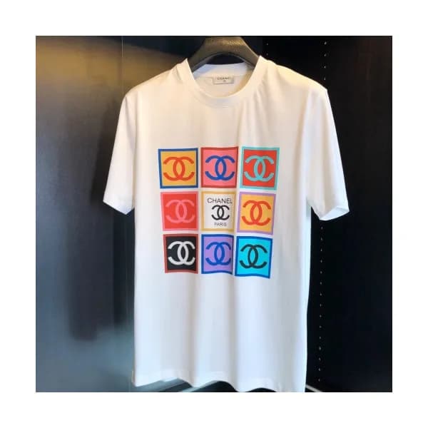 [샤넬]Chanel 2020 Mm/Wm 'CC' Logo Cotton Sho… - 1