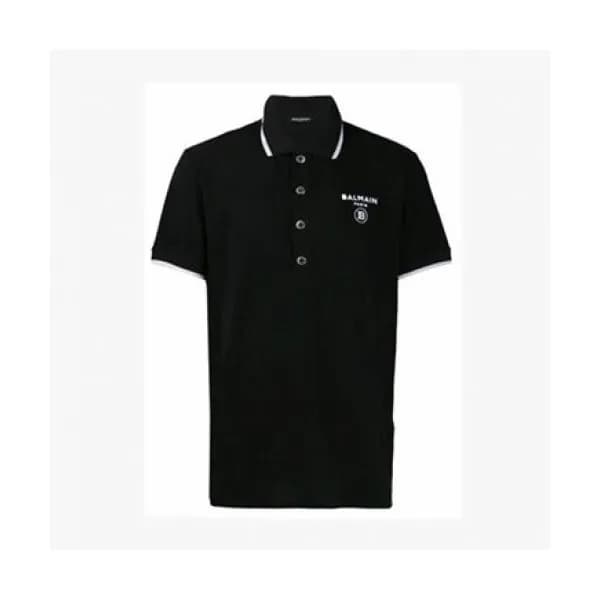 [발망]Balmain 2020 Mens Logo Cotton Short Sleeved Ts… - 1