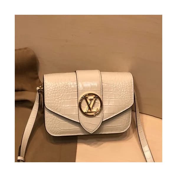 Louis Vuitton 2020 Pont 9 Leather Shoulder Cross B… - 1