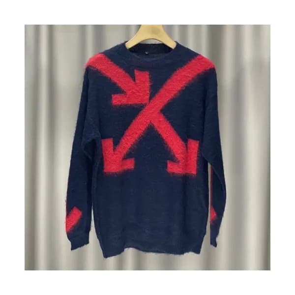 [오프화이트]Off-white 2020 Mm/Wm Brush Mohair Knit Swea… - 1