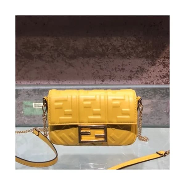 Fendi 2020 Baguette Mini Shoulder Bag ,18CM - 펜디 2… - 1