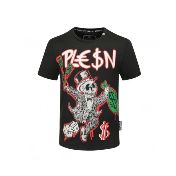 [필립플레인]Philipp-plein 2020 Mens Logo Cotton Short S… - 1