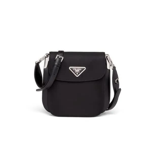 Prada 2020 Nylon & Leather Shoulder Bag ,20CM - 프라… - 1