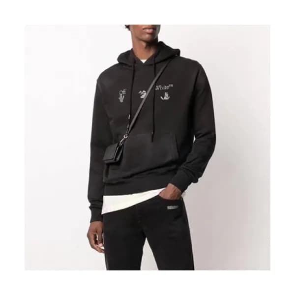[오프화이트]Off-white 2020 Mens Logo Cotton Hoodie - 오프… - 1