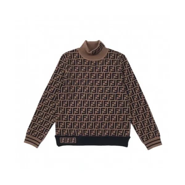 [펜디]Fendi 2020 Womens Logo Crew-neck Wool Sweaters… - 1